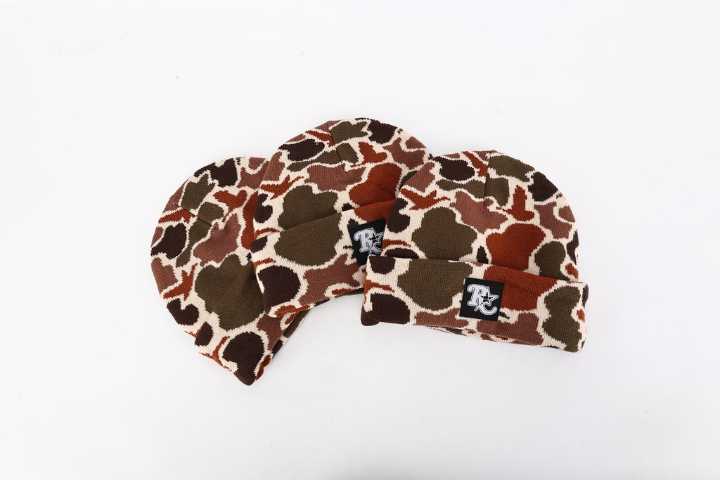 Camo Skull Cap