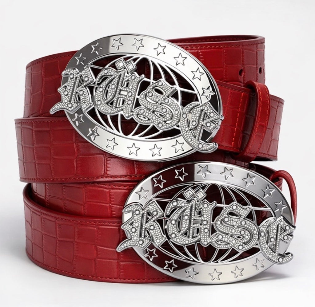 Pearls Western Belt