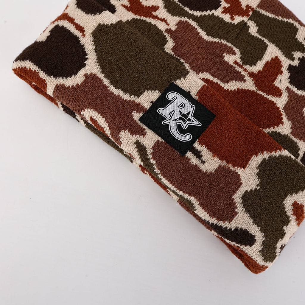 Camo Skull Cap